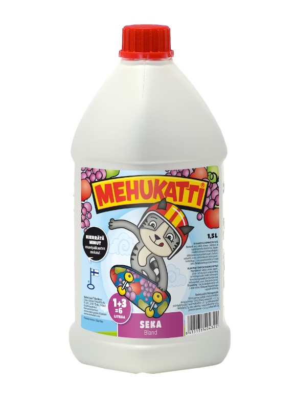 Mehu 1,5L MEHUKATTI sokeroitu - Juices and soft drinks - 149436 - 1