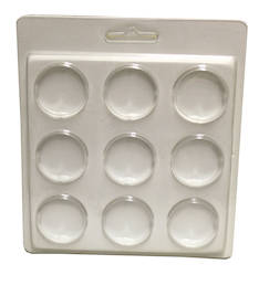 Peiteväripaletti muovi TYHJÄ - Watercolors and brushes - 102676 - 1