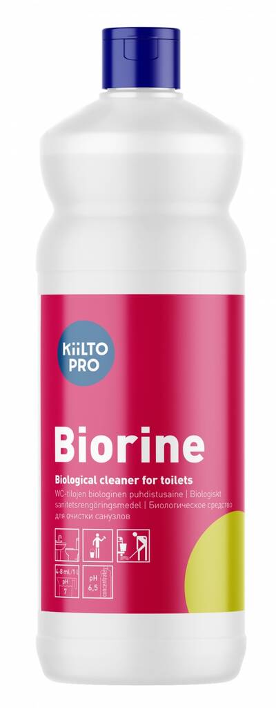 Puhdistusaine 1L KIILTO Biorine - Sanitary area cleaning products - 152306 - 1