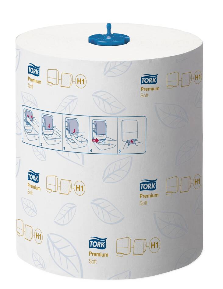 Rullakäsipyyhe TORK Premium H1 - Rullakäsipyyhkeet ja annostelijat - 115116 - 1