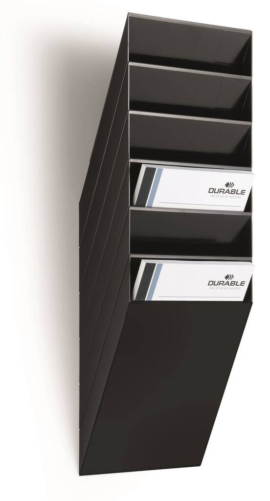 Seinäteline A4/6-os DURABLE Flexibox - Esitetelineet ja tarvikkeet - 104466 - 1