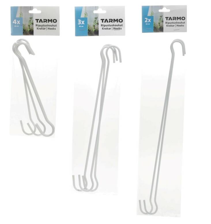 Tarmo ripustuskoukut - Puutarhatarvikkeet - 140076 - 1