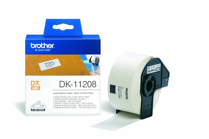 Tarranauha BROTHER DK-11208 - Tarranauhat Brother - 113256 - 1