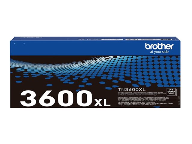 Värikasetti BROTHER TN-3600XL - Brother laser toner cartridges and drums - 179946 - 1