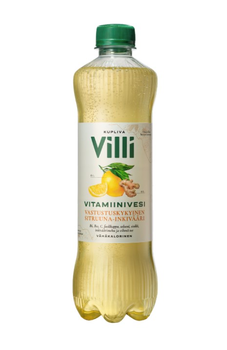 Vitamiinivesi 0,5L VILLI Kupliva - Juices and soft drinks - 174496 - 1