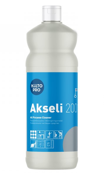 Yleispuhdistusaine 1L Kiilto Akseli 2001 - Grease and stubborn dirt removers - 152006 - 1