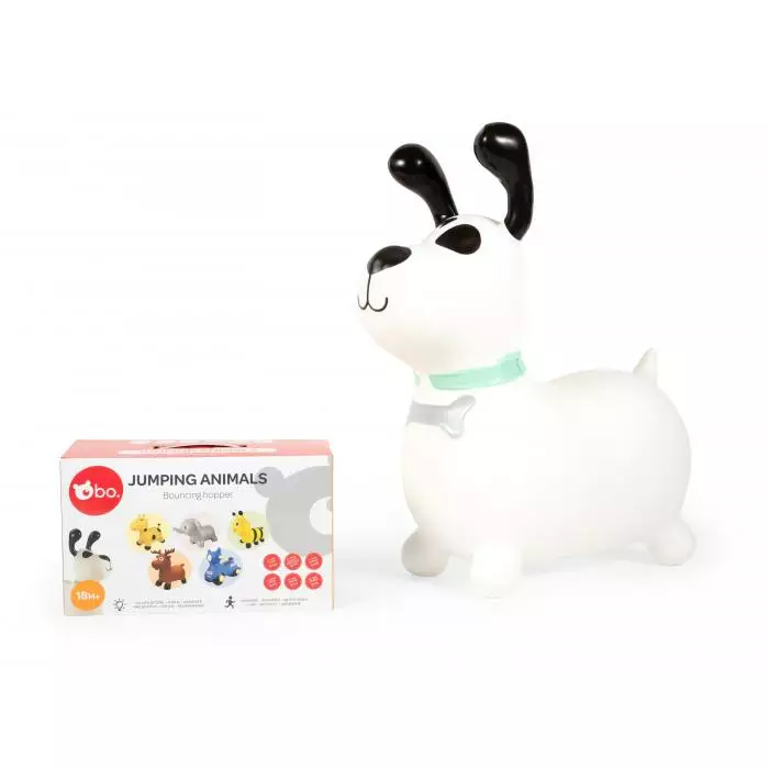 Pomppueläin Valkoinen koira - Lelut - 188306 - 1