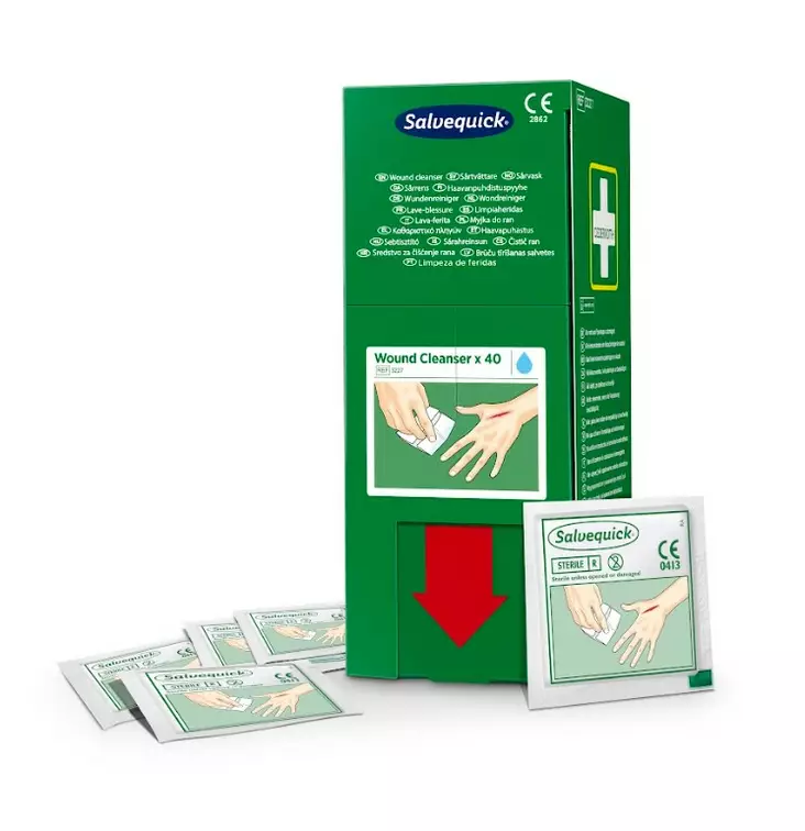 Haavapyyhe CEDERROTH Salvequick - Ensiaputuotteet - 127686 - 1