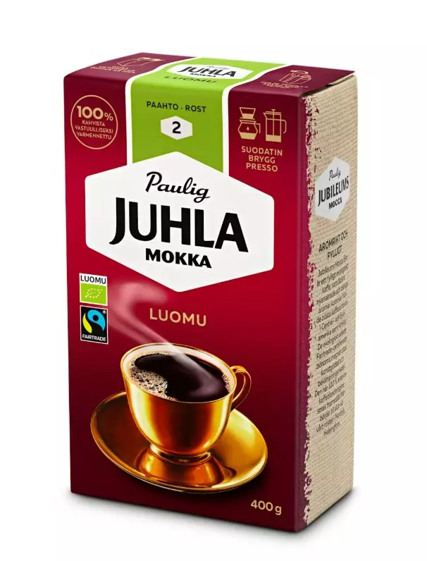 Kahvi 400g JUHLA MOKKA Luomu - Coffee, tea, and cocoa - 173136 - 1