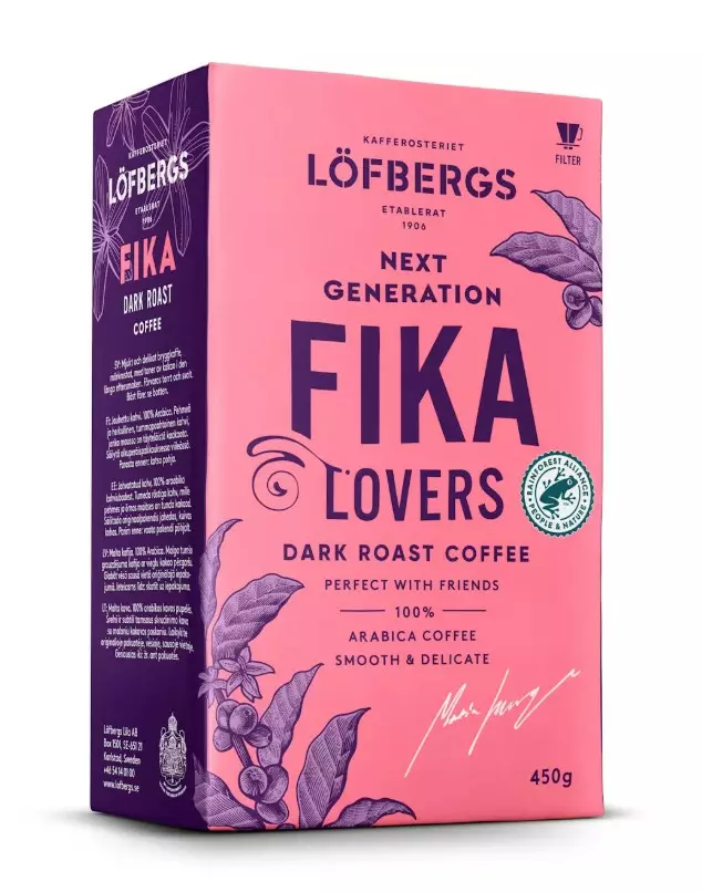 Kahvi 450g LÖFBERGS Fika Lovers - Coffee, tea, and cocoa - 180666 - 1