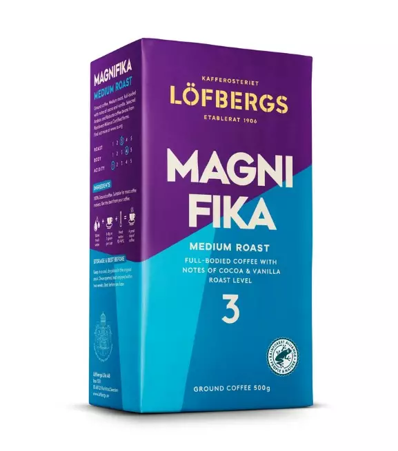 Kahvi LÖFBERGS Magnifika 500g - Coffee, tea, and cocoa - 171766 - 1