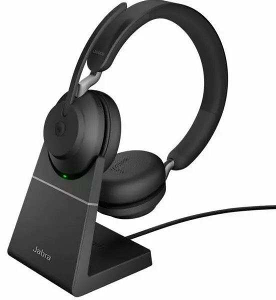 Kuulokemikrofoni Jabra Evolve2 65 MS lataustelakalla - Kuulokkeet - 188016 - 1