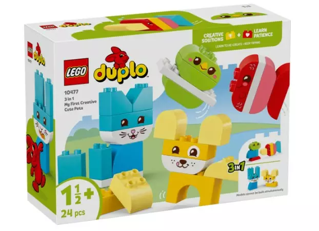 Söpöt luovat lemmikit 3in1 LEGO Duplo - Legot ja rakennuspalikat - 188196 - 1