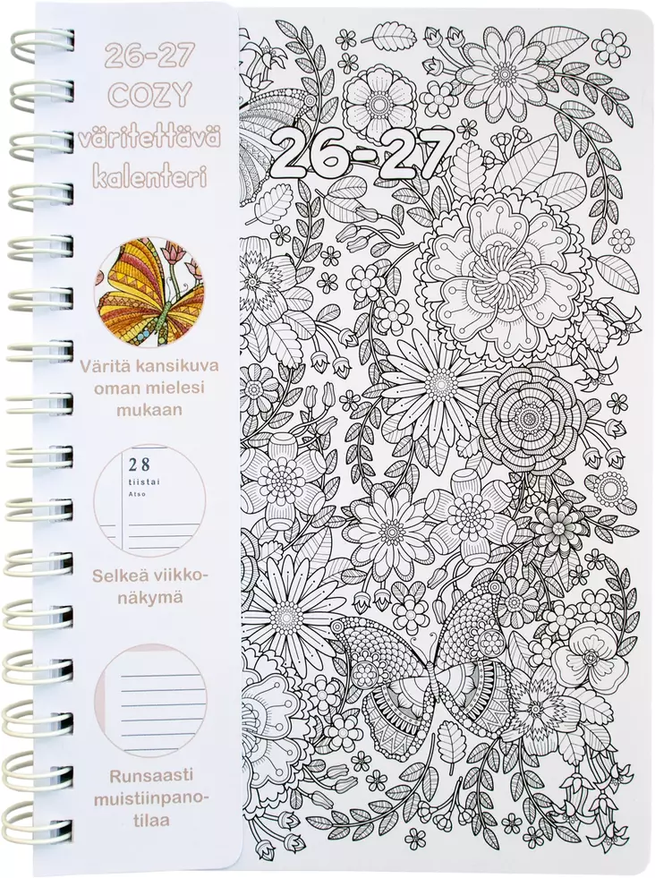 Cozy A5 2026-2027 lukuvuosikalenteri - Lukuvuosikalenterit - 188286 - 1
