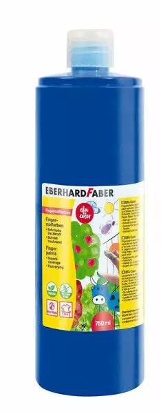 Tummansininen - Finger paints and ready mix paints - 188106 - 1