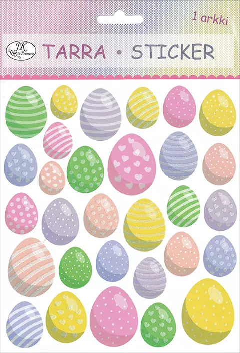 Tarra-arkki Pääsiäismunat - Tarrat ja tarrakirjat - 183676 - 1