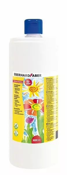 Valmisväri 1000ml EBENHARD FABER - Sormivärit ja valmisvärit - 126946 - 1