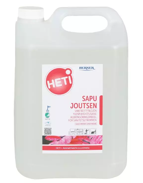 Yleispesuaine 5L HETI Sapu Joutsen - Saniteettitilojen puhdistusaineet - 158246 - 1