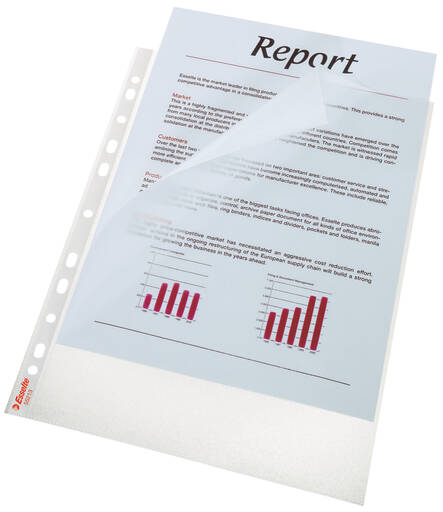 Kansiotasku A4 75my ESSELTE - Kansiotaskut - 110317 - 2