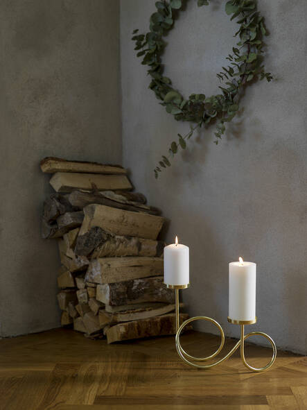 Kynttilänjalka Loop SAGAFORM - Lahjaideoita - 156647 - 2