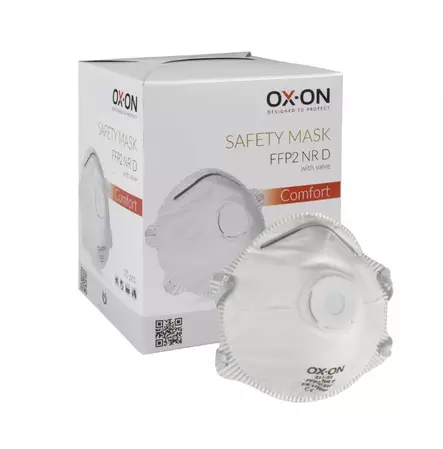 Hengityssuojain 10kpl FFP2 OX-ON - Respirators - 182317 - 1