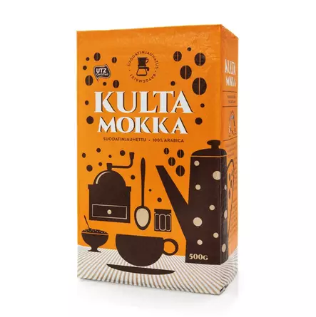 Kahvi 500g KULTA MOKKA - Coffee, tea, and cocoa - 157727 - 1