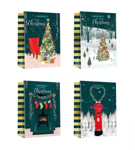 Lahjakassi 26x32/10,5cm Joulu - Lahjakassit - 181527 - 1