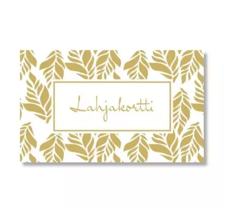 Lahjakortti + kuori KARTO - Kortit ja adressit - 188307 - 1