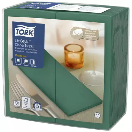 Lautasliina 39x40cm TORK Linstyle Dinner - Servietit ja lautasliinat - 188267 - 1