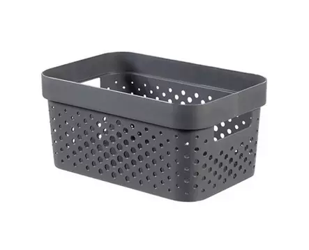 Säilytyskori 4,5L CURVER Infinity Dots - Storage boxes and baskets - 189747 - 1