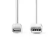 Kaapeli Apple Lightning - USB A Uros 1m - Puhelintarvikkeet - 155407 - 2