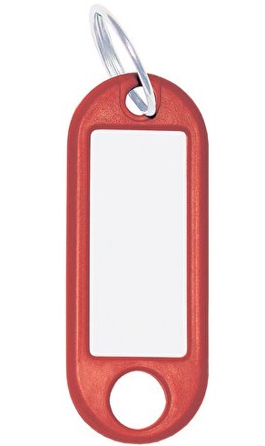 Avaimenperä WEDO muovia nimikotelo - Avainkaapit, avaimenperät - 128447 - 1