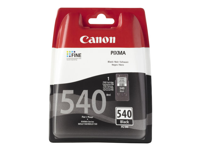 CANON PG-540 mustesuihku - Canon inkjet cartridges - 163297 - 1