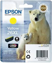 EPSON T2634 mustesuihku 26XL - Epson inkjet cartridges - 137067 - 1