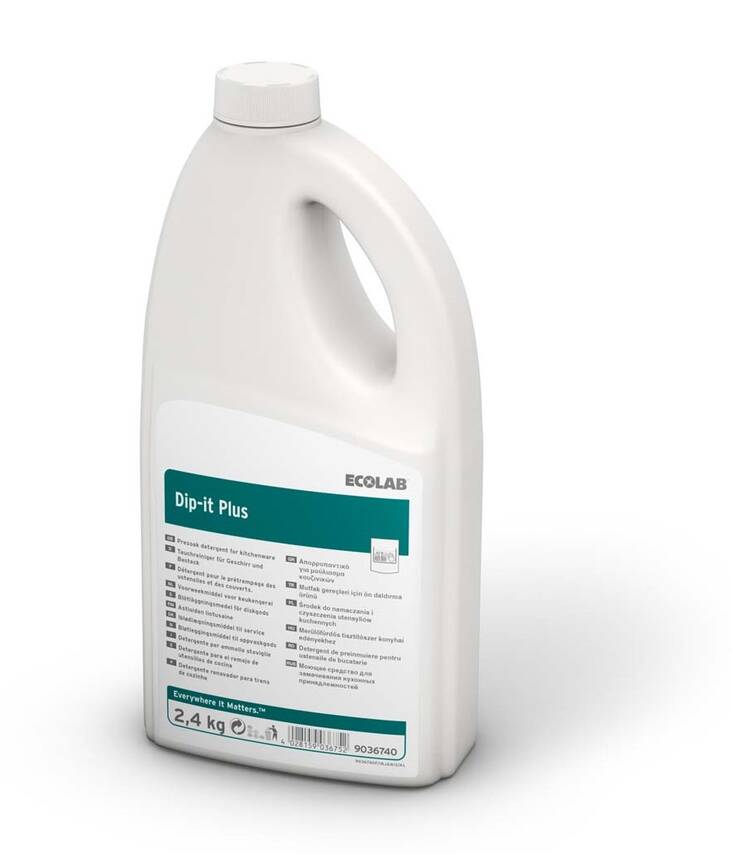 Esiliotusaine 2,4kg ECOLAB Dip-it Plus - Dishwashing liquids and kitchen cleaners - 178367 - 1