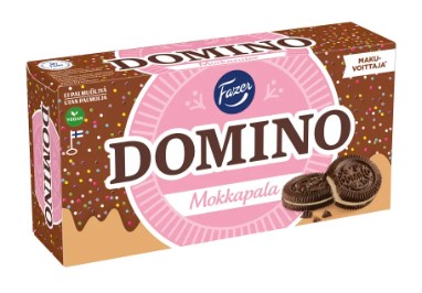 Keksi Domino Mokkapala 350g FAZER - Keksit ja korput - 174157 - 1