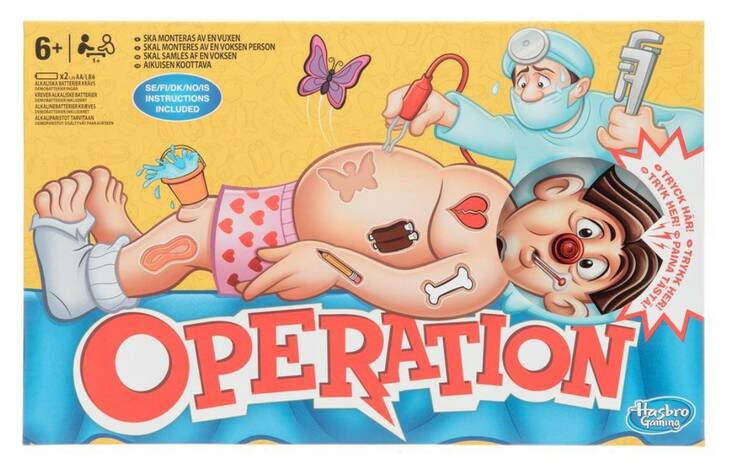 Lautapeli Operation HASBRO - Board games - 172107 - 1