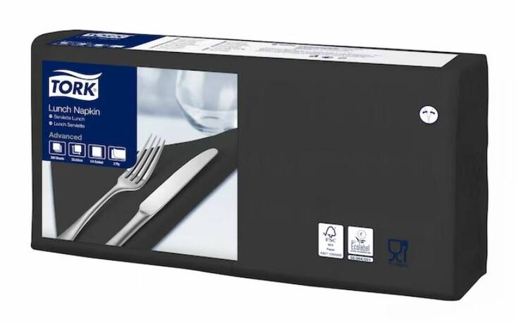 Lautasliina 33x33cm 1/4 TORK Lunch - Servietit ja lautasliinat - 177717 - 1
