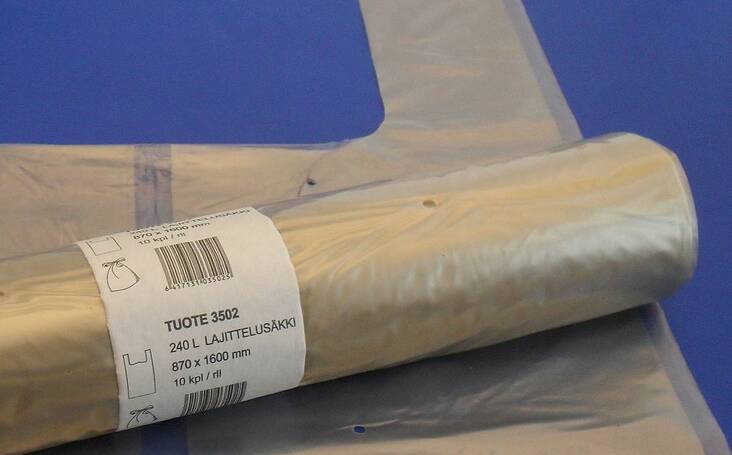 Muovinkeräyssäkki 240L LD-PE - Muut pussit - 167937 - 1