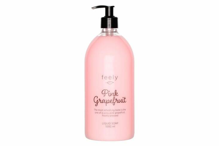 Nestesaippua 1L FEELY Pink Grapefruit - Hand and body wash - 171777 - 1