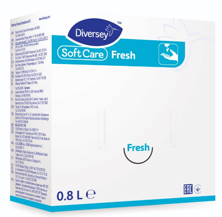 Nestesaippua 800ml SOFT CARE Fresh - Soaps and dispensers - 129277 - 1