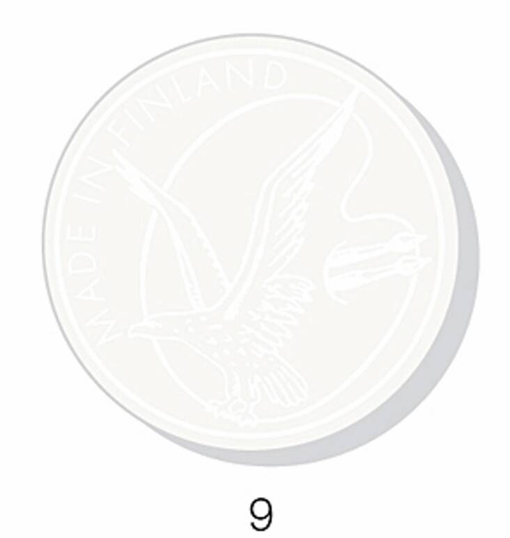 Peitevärinappi nro 09 WENNSTRÖM - Watercolors and brushes - 102687 - 1