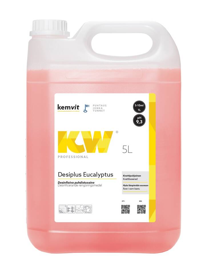 Puhdistusaine 5L KW Desiplus - Desinfioivat aineet - 163557 - 1
