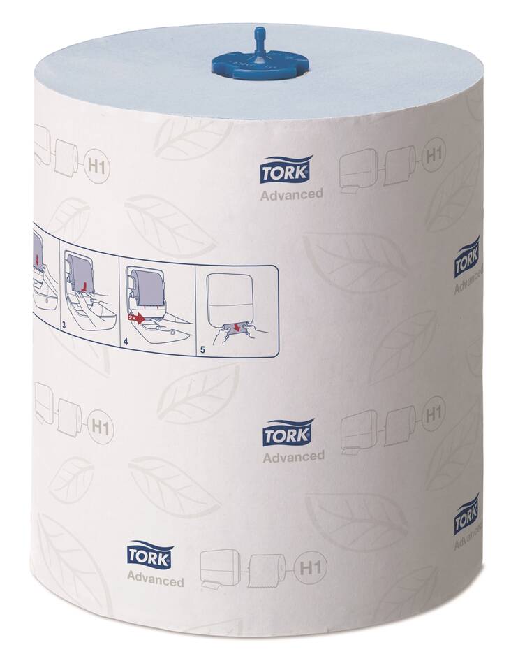 Rullakäsipyyhe TORK Advanced H1 - Roll hand towels and dispensers - 120167 - 1