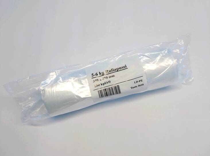 Rullapussi 5-6kg LDPE - Plastic bags - 132867 - 1