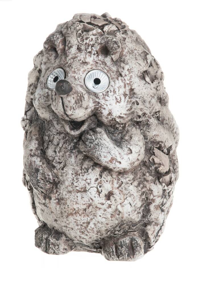 Siili-patsas 36cm solar - Puutarhan sisustus - 158427 - 1