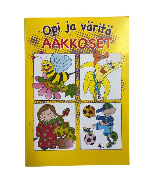 Värityskirja Opi ja Väritä A4 - Coloring books - 178247 - 1