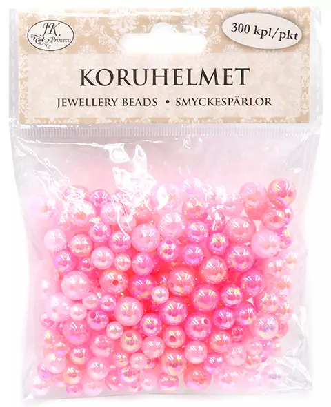 Koruhelmet vaaleanpunainen - Askartelutarvikkeet - 187517 - 1