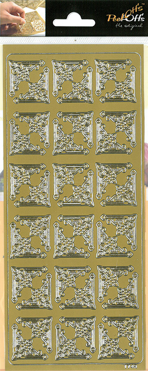 Ääriviivatarra kulmareunukset - Stickers and sticker books - 158537 - 1