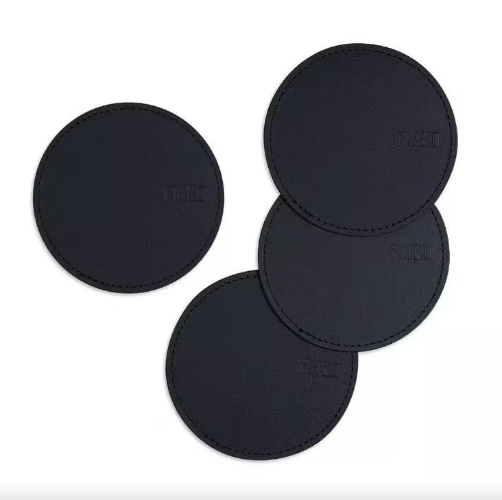 Nahkainen lasinalunen 10cm MIIKO DESIGN - Other table setting supplies - 189957 - 1